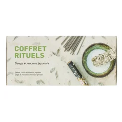 Coffret rituels sauge et encens japonais
