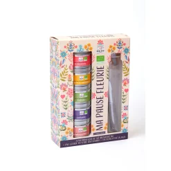 Coffret thé "ma pause fleurie" bio