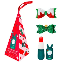 Coffret Xmas- Baume à lèvre et 2 barettes