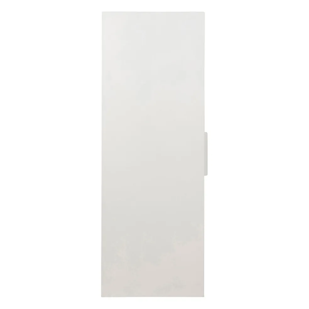 Console 2 étagères en sapin blanc - Adela