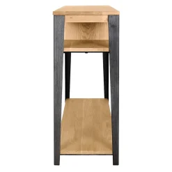 Console 1 tiroir en chêne massif - Manny