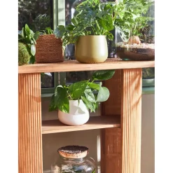 Console en bambou et sapin naturel - Saori