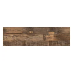 Console en bois en manguier et acacia recyclés 120x33cm - campagne naturel