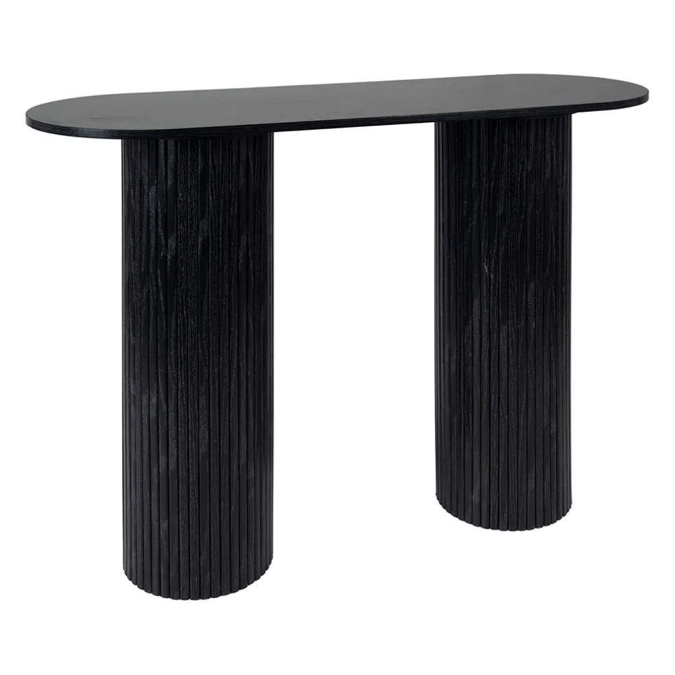 Console en bois noir - Saori