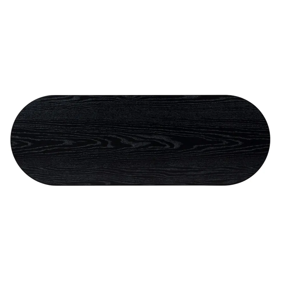 Console en bois noir - Saori