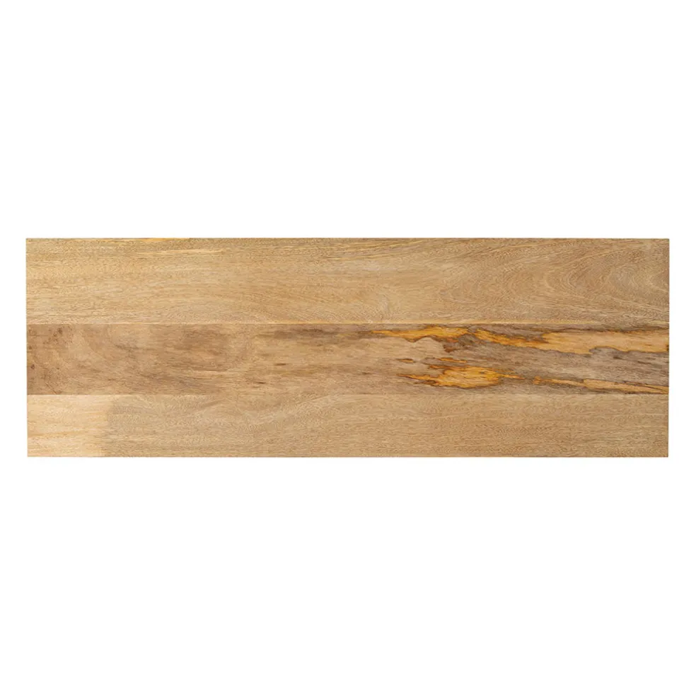 Console en manguier et fer noir 100x35xh80cm - Maderia