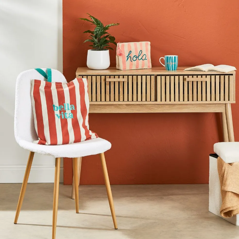 Console en pin naturel - Kara