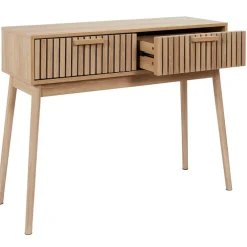 Console en pin naturel - Kara