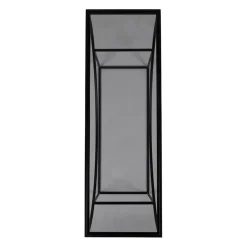 Console en verre et fer noir - Lernet