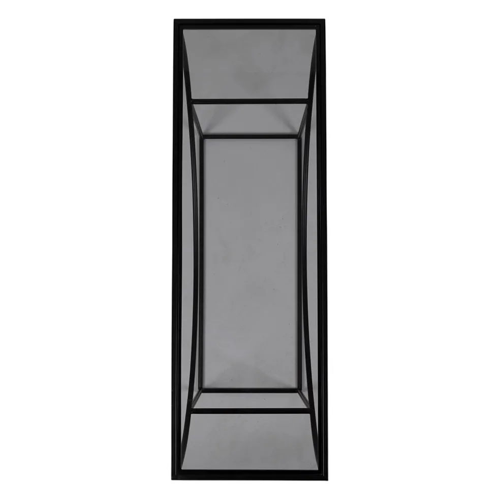 Console en verre et fer noir - Lernet
