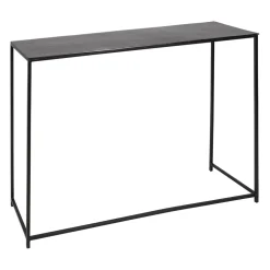 Console gigogne (x2) en fer noir - Felia