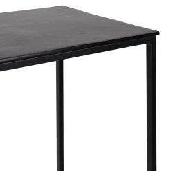 Console gigogne (x2) en fer noir - Felia