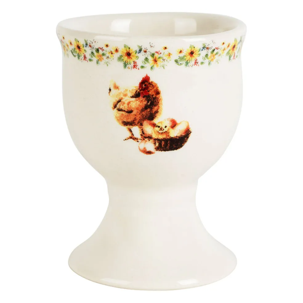 Coquetier en faience basse-cour - Collection