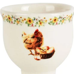 Coquetier en faience basse-cour - Collection