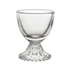 Coquetier en verre transparent - perloa
