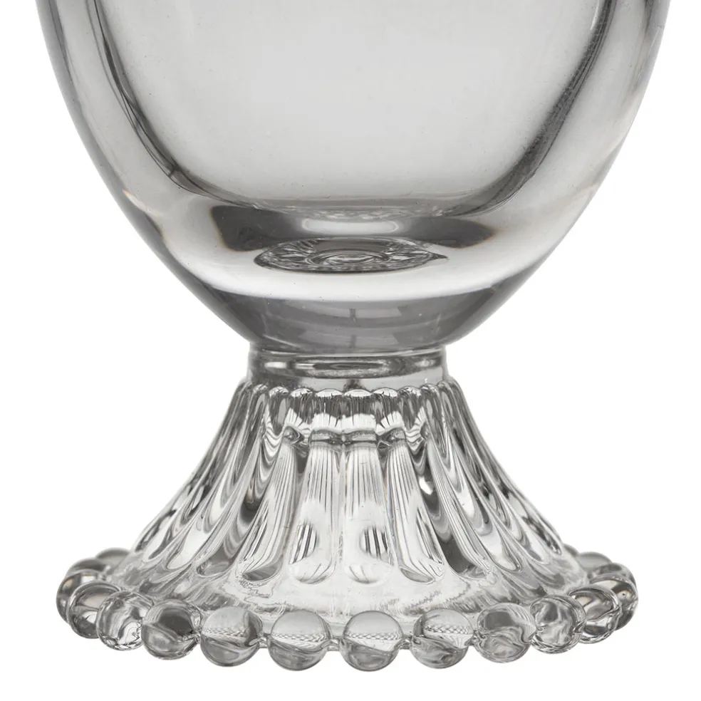 Coquetier en verre transparent - perloa