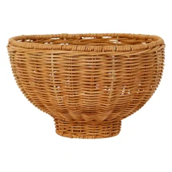 Corbeille en rotin naturel d25xh15cm - Fantine