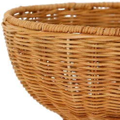 Corbeille en rotin naturel d25xh15cm - Fantine