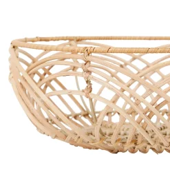 Corbeille (lot de 2 ) element naturel en rotin