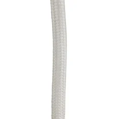 Cordon éléctrique textile 1m blanc -suspensio