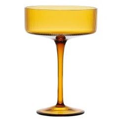 Coupe champagne en verre ambre 33cl - Champart