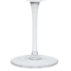 Coupe champagne striée en verre ambre - Funny