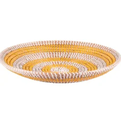 Coupe en jonc de mer jaune d41cm