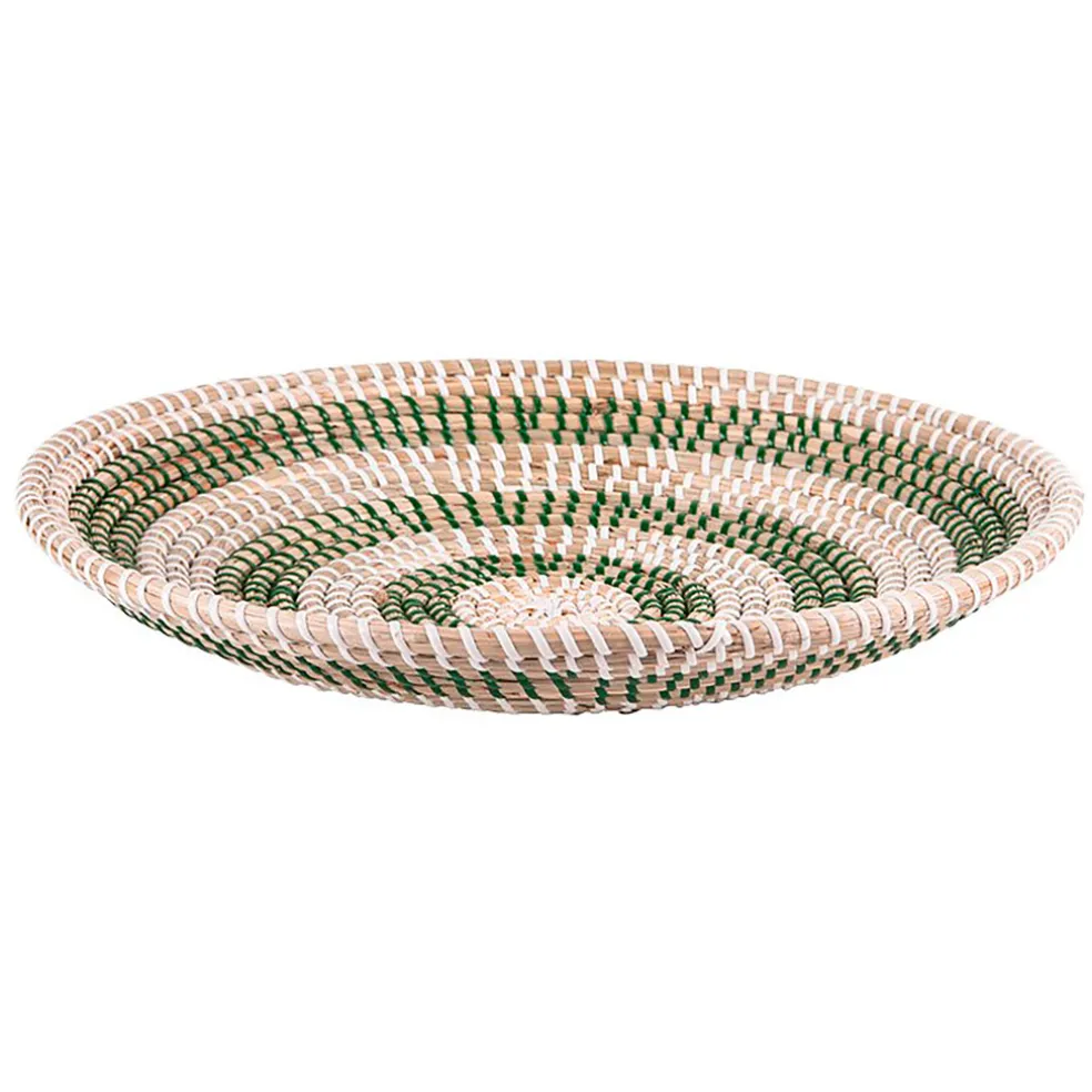 Coupe en jonc de mer vert d41cm