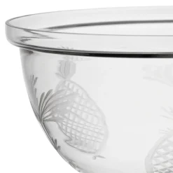 Coupe sur pied en verre transparent h17cm - Azelie