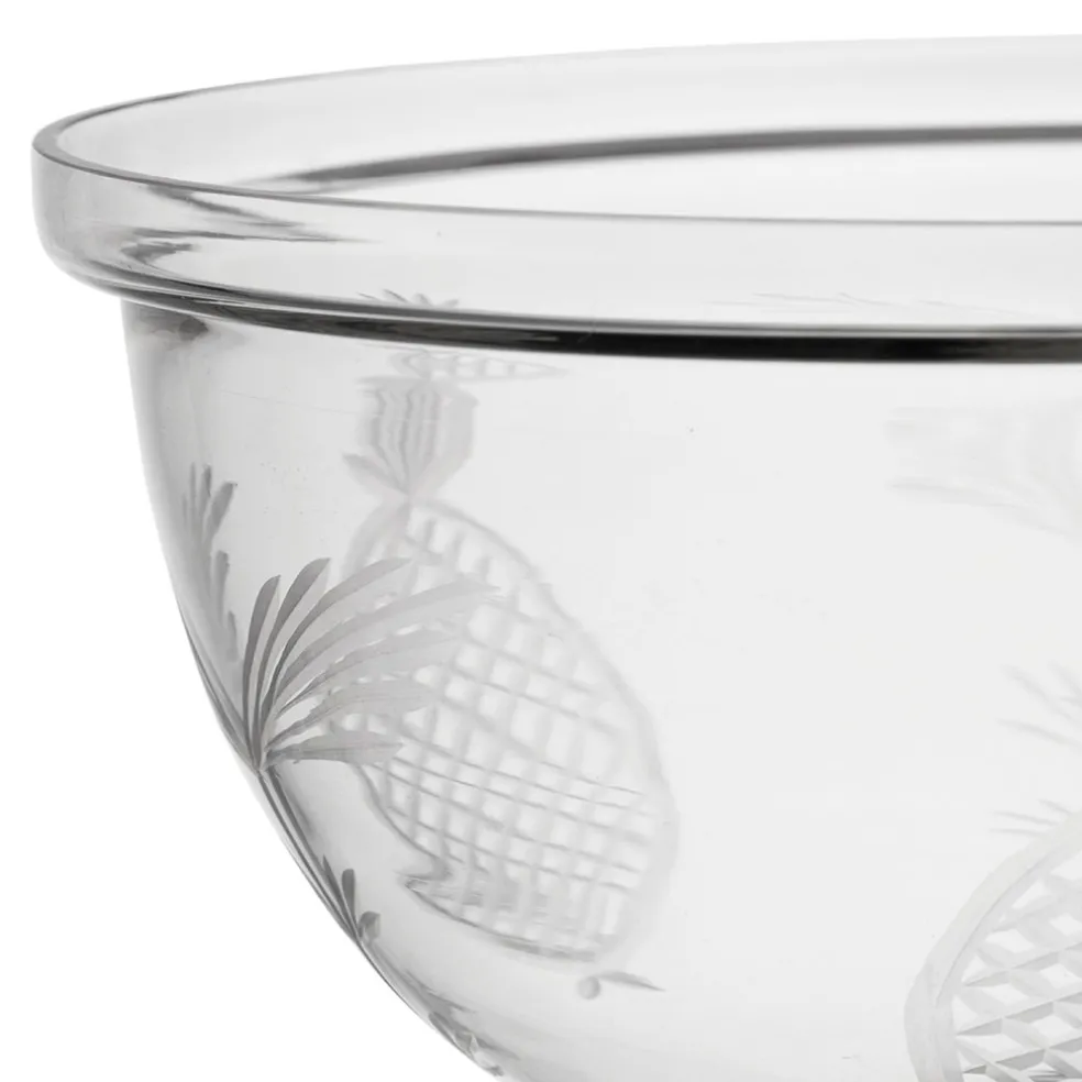 Coupe sur pied en verre transparent h17cm - Azelie