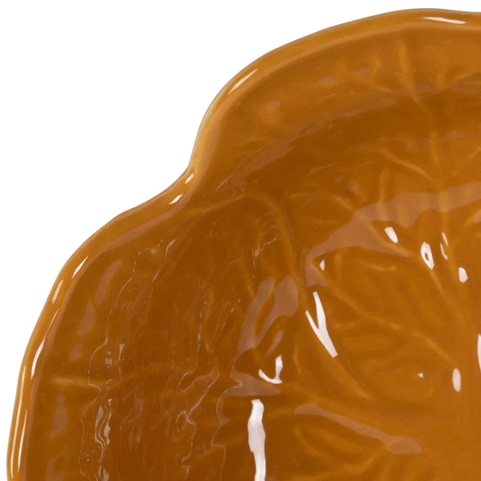 Coupelle chou en grès curry d15cm - Chou