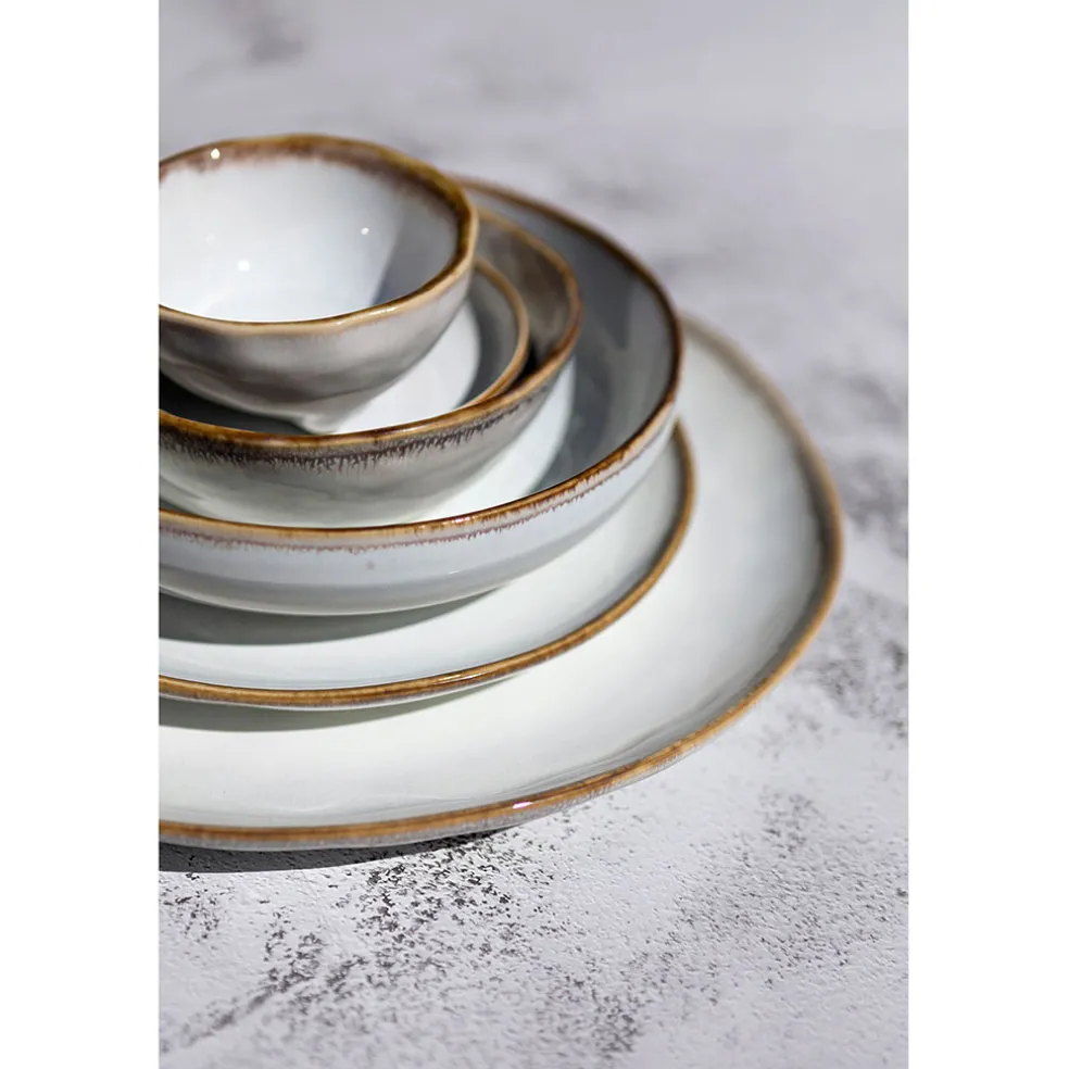 Coupelle en grès nacre d14cm - Nori