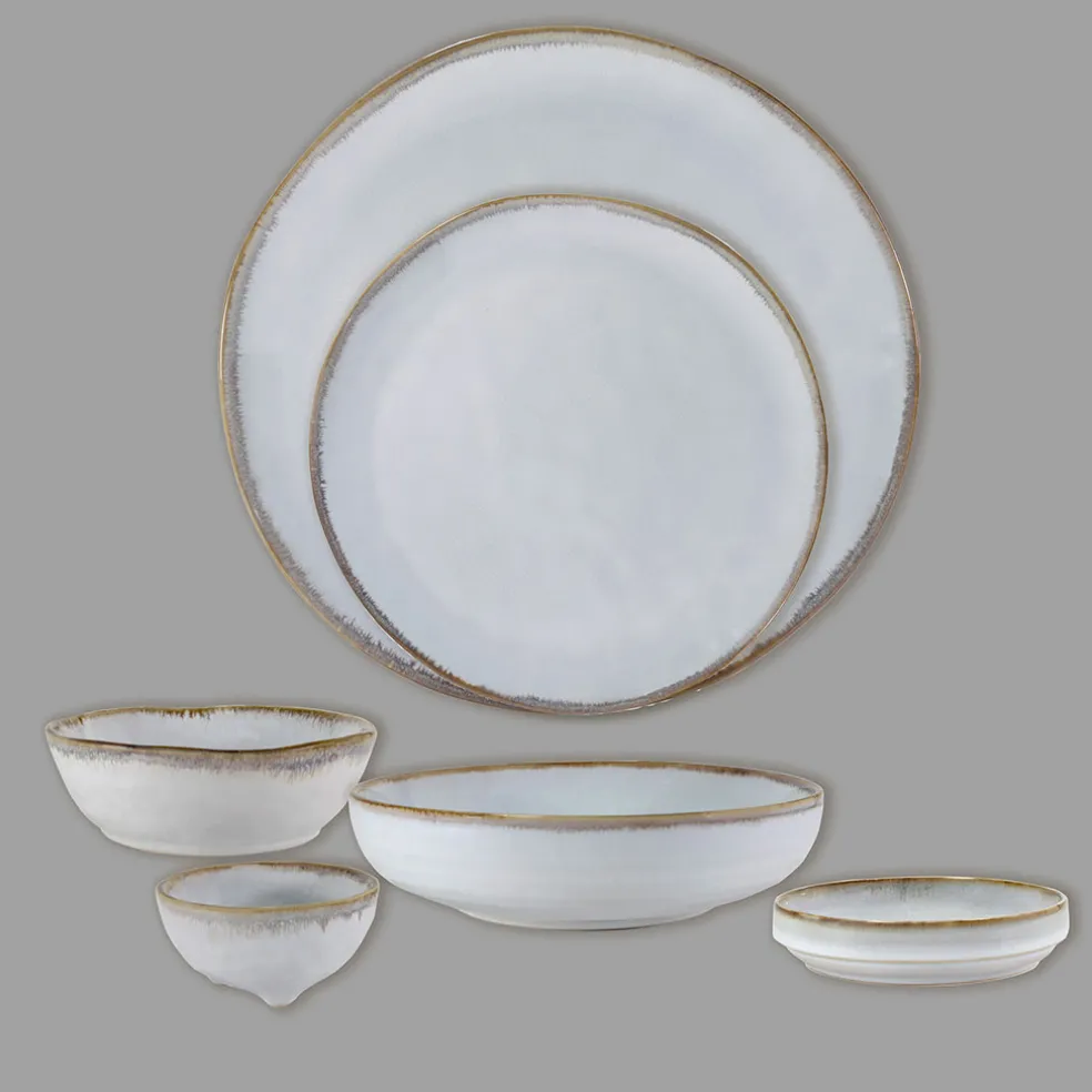 Coupelle en grès nacre d14cm - Nori