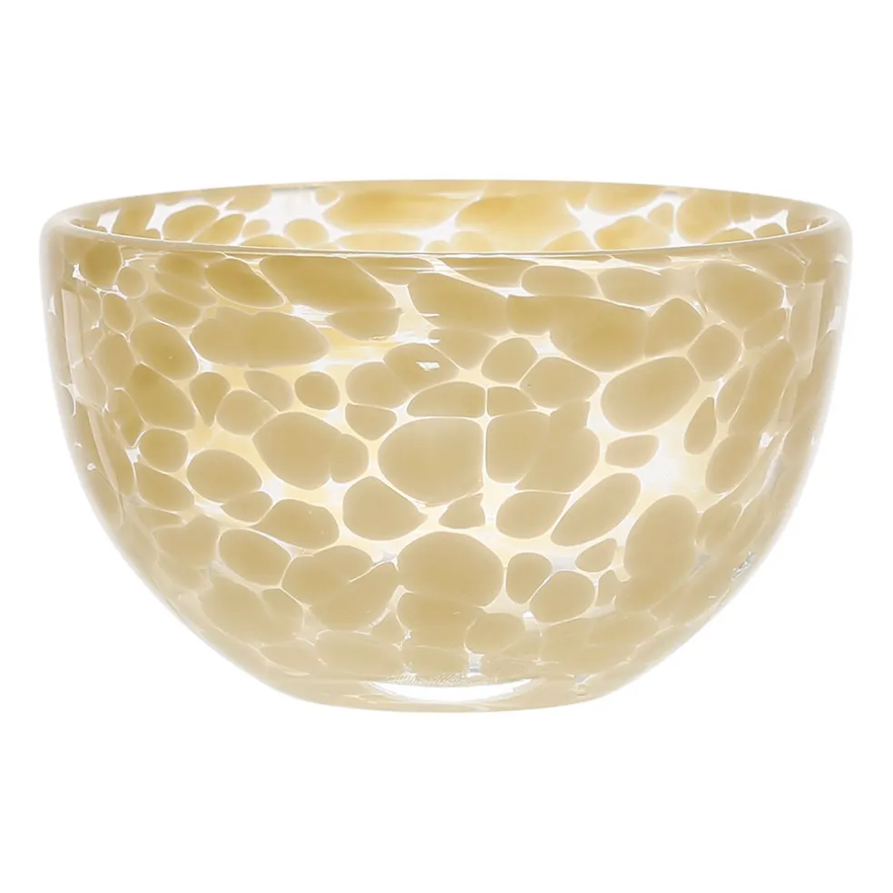 Coupelle en verre écru d11cm - Preline
