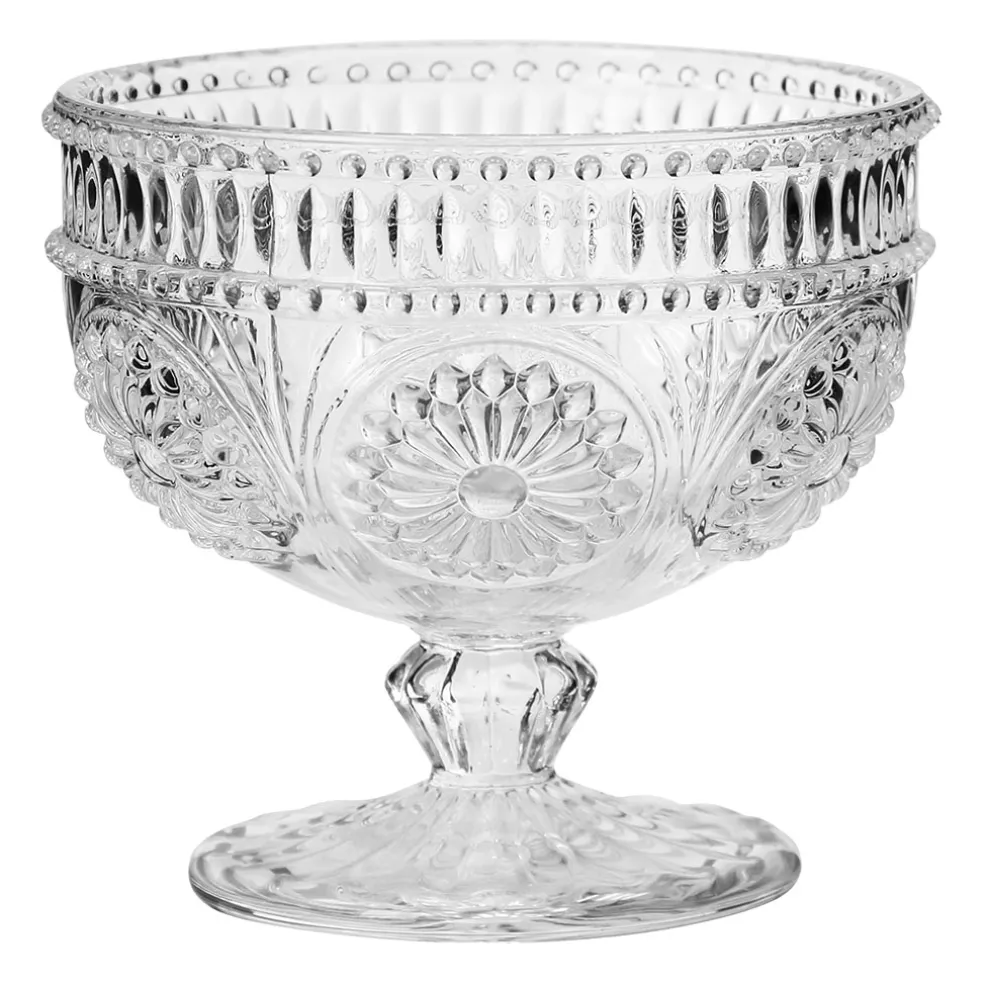 Coupelle sur pied chambord en verre