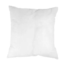 Coussin de garnissage blanc en polyester 45X45cm