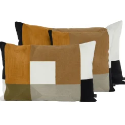 Coussin en coton gold 45x45cm - Tamba