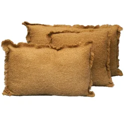 Coussin en laine gold 45x45cm - Aspen