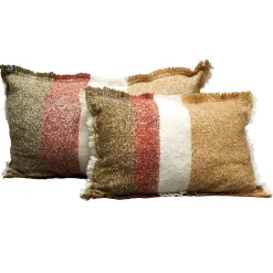 Coussin en laine kaki 40x60cm - Calypso