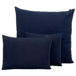 Coussin en lin et coton encre 45x45cm - Figari