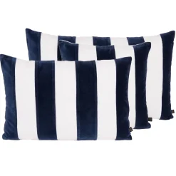 Coussin en lin et coton encre 45x45cm - Perth