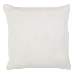 Coussin en lin fleur des champs rose et blanc 45x45cm - Louise
