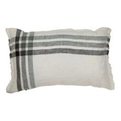 Coussin en lin pigeon 60x40cm - Paros