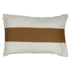 Coussin en lin tabac 40x60cm - Goa
