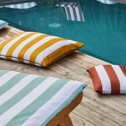 Coussin en polyester outdoor cuivre 40x60cm - Riviera