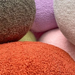 Coussin en tissu blanc d30cm - Teddy