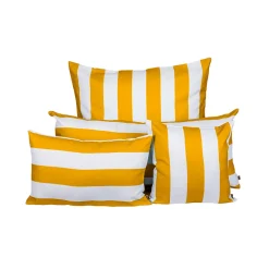 Coussin extérieur curry 45x45cm - Riviera