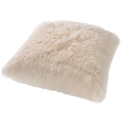 Coussin fluffy 45x45cm ivoire