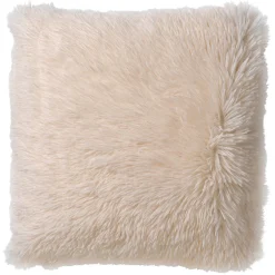 Coussin fluffy 45x45cm ivoire