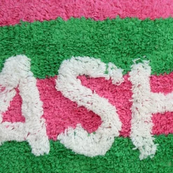 Coussin you've got style en coton rose 40x60cm